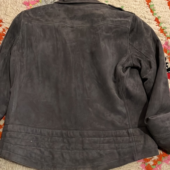 Rag and Bone Suede Bomber - Picture 4 of 4